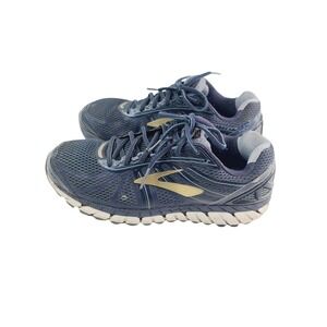 Brooks Running Shoes, Men,‎ Size 11, Navy/Gold Color.